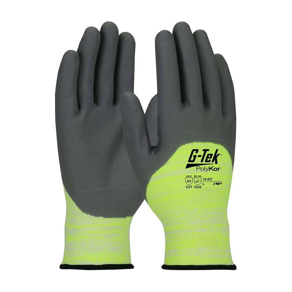16-327 G-Tek Polykor handschoenen - (per 12)