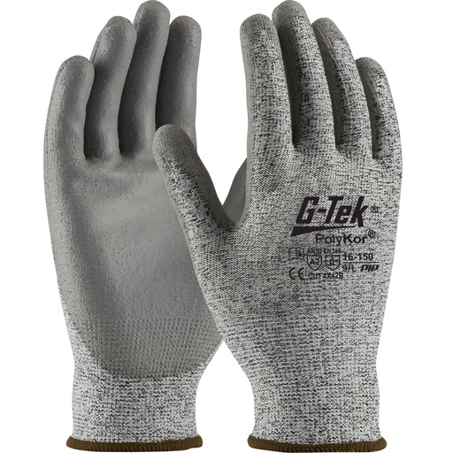 16-150 G-Tek Polykor handschoenen - (per 12)
