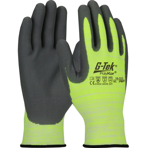 16-323 Gants G-Tek Polykor - (par 12)