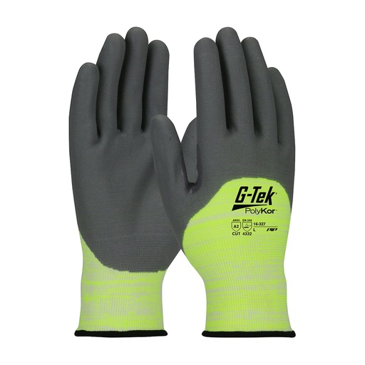 16-327 G-Tek Polykor handschoenen - (per 12)