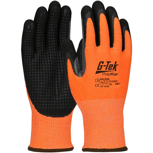16-345 G-Tek Polykor handschoenen - (per 12)