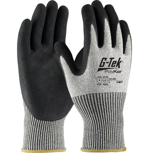 16-350 G-Tek Polykor handschoenen - (per 12)