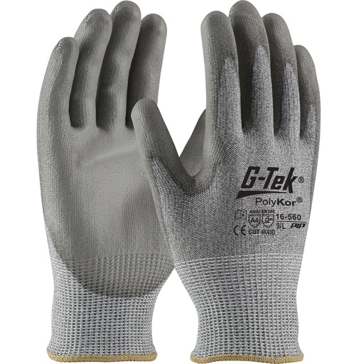 16-560 G-Tek Polykor handschoenen - (per 12)