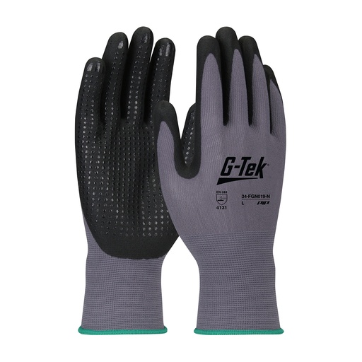 34-FGN019 Gants G-Tek - (par 12)