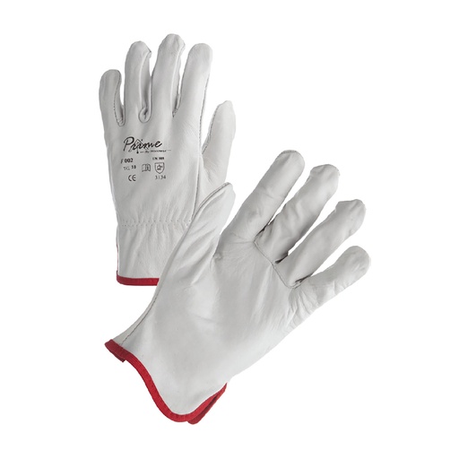 68-F002 G-Tek leren handschoenen - (per 12)